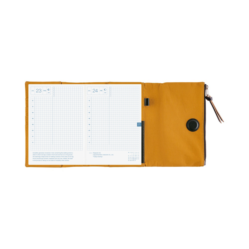 Hobonichi Hobonichi Tragen: Mustard A6 [Cover Only]