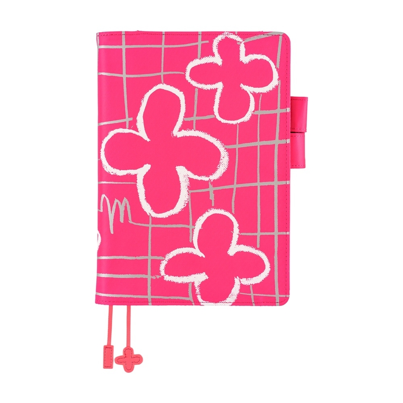 Hobonichi Hobonichi Makoto Matsubayashi: Pink Flowers A5 [Cover Only]