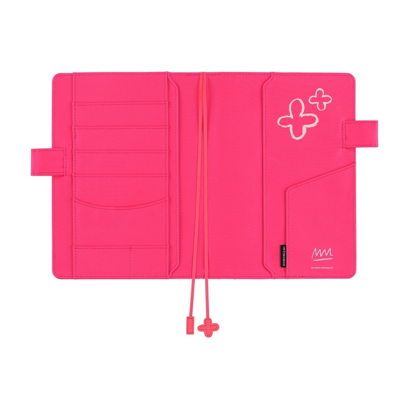 Hobonichi Hobonichi Makoto Matsubayashi: Pink Flowers A5 [Cover Only]