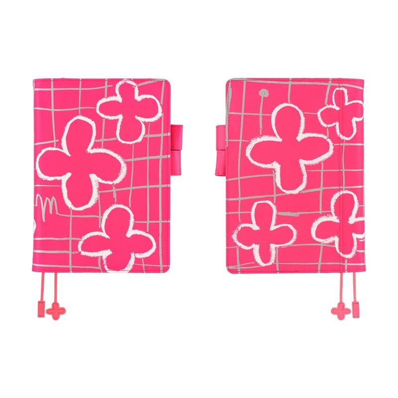 Hobonichi Hobonichi Makoto Matsubayashi: Pink Flowers A5 [Cover Only]