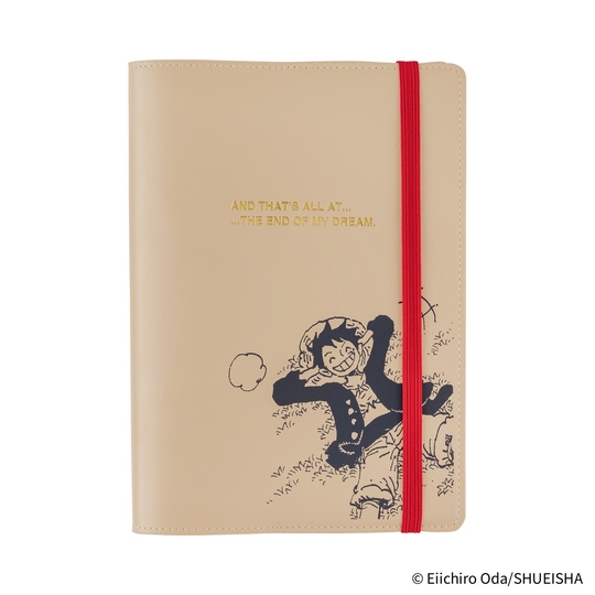 Hobonichi ONE PIECE magazine: End of Luffy’s Dream (Sand Beige) A5 [Cover Only]