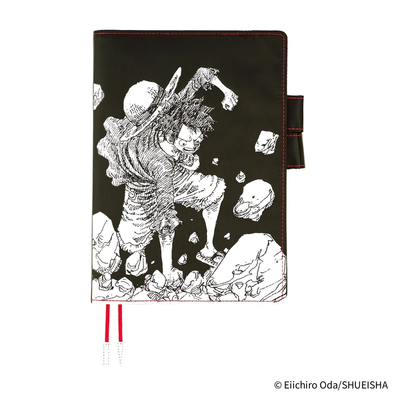 Hobonichi Hobonichi ONE PIECE magazine: Straw Hat Luffy (Black) A5 [Cover Only]