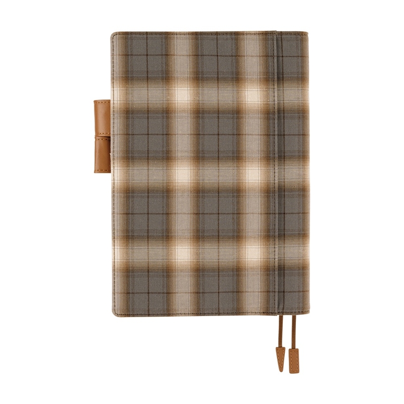 Hobonichi Hobonichi Shirt Fabric: Foggy Plaid A5 [Cover Only]