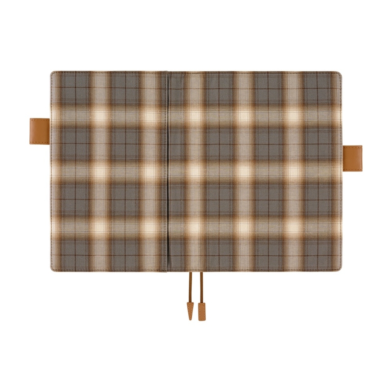 Hobonichi Hobonichi Shirt Fabric: Foggy Plaid A5 [Cover Only]
