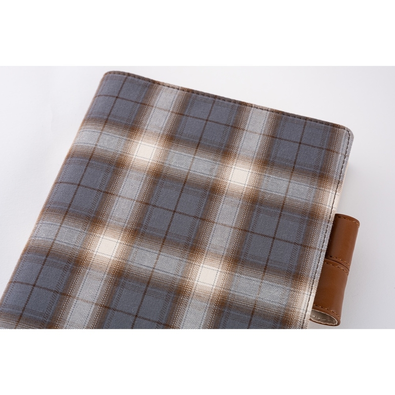 Hobonichi Hobonichi Shirt Fabric: Foggy Plaid A5 [Cover Only]