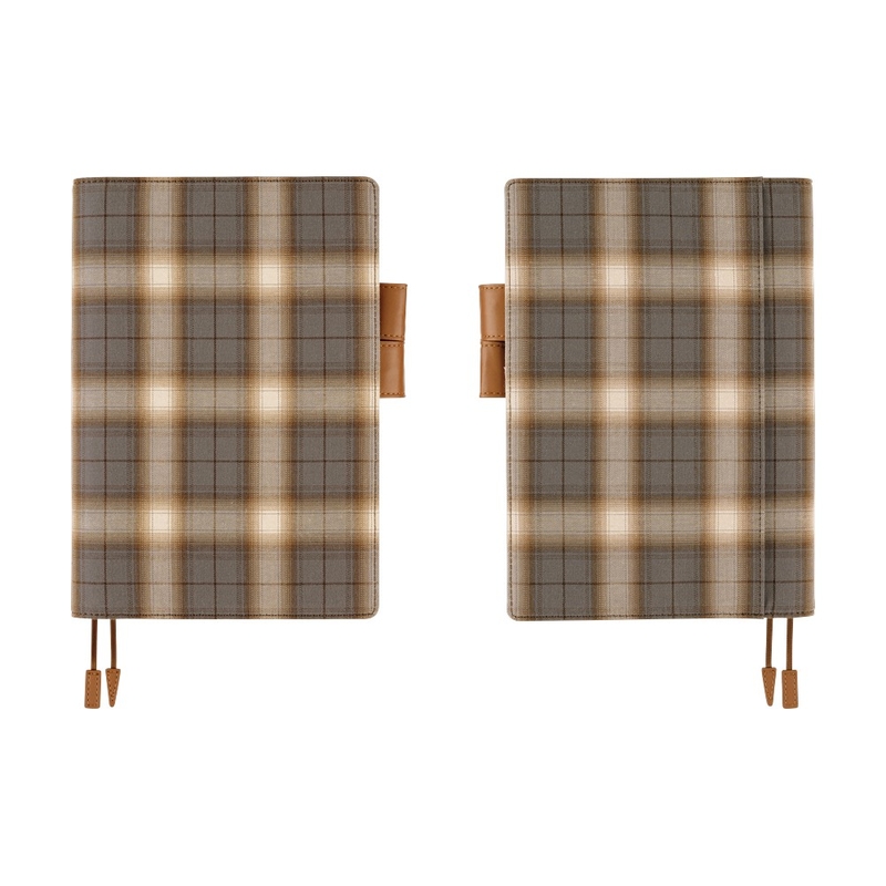 Hobonichi Hobonichi Shirt Fabric: Foggy Plaid A5 [Cover Only]