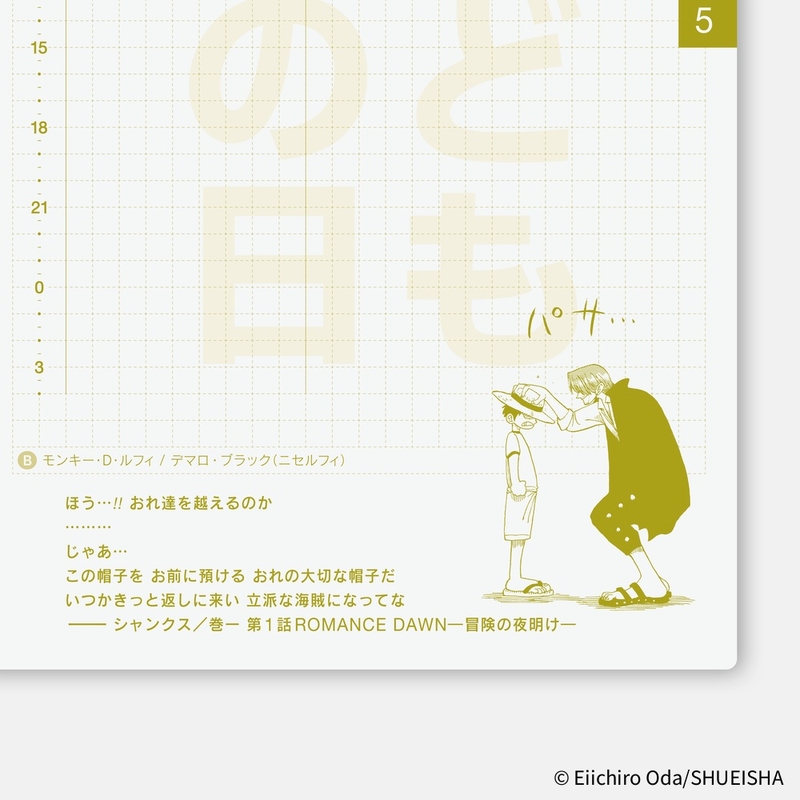 Hobonichi Hobonichi Techo Original Book One Piece Edition 2026 Agenda A6 Giornaliera