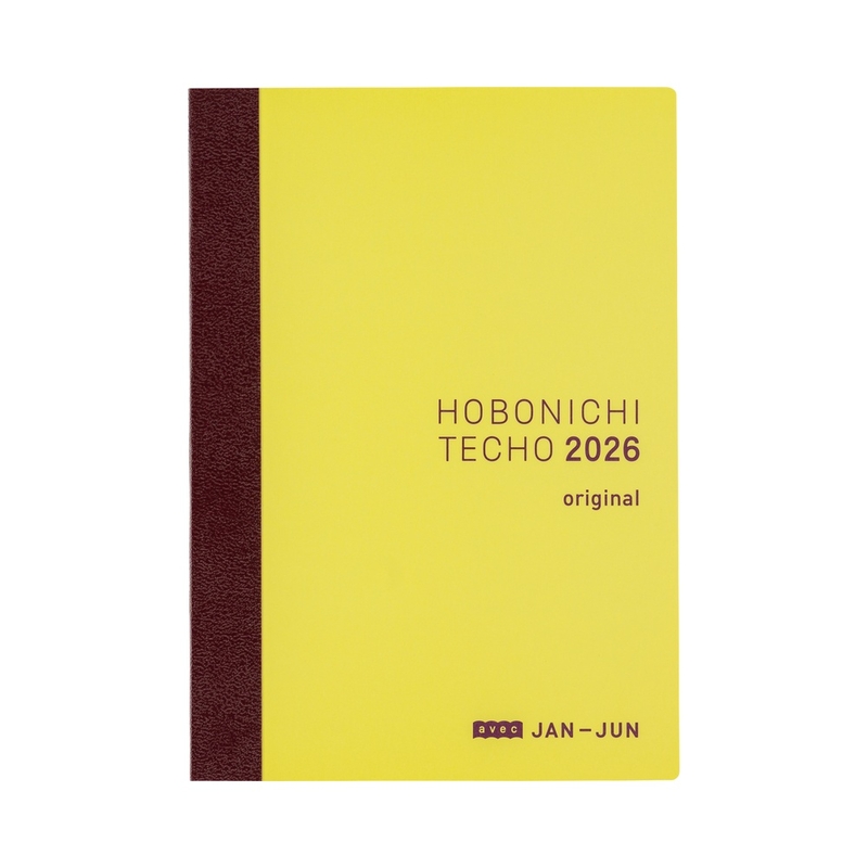 Hobonichi Hobonichi Techo Original Avec Books 2026 Agenda A6 Giornaliera