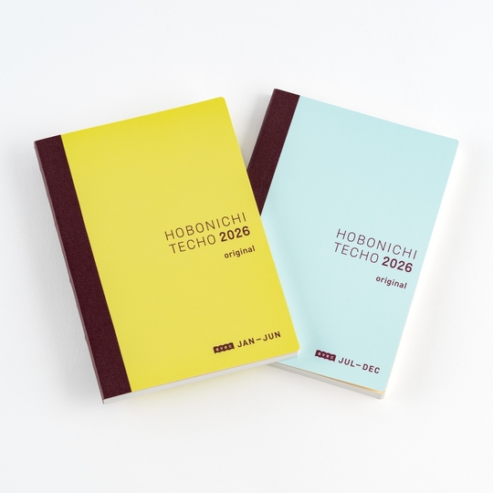 Hobonichi Techo Original Avec Books 2026 Agenda A6 Giornaliera