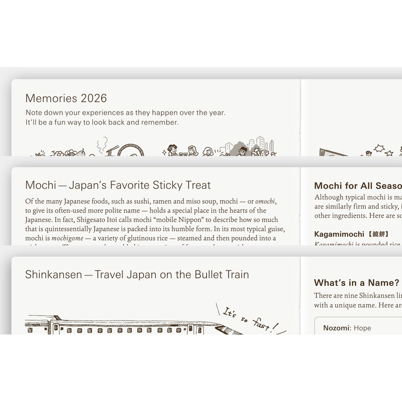 Hobonichi Hobonichi Techo Planner Book 2026 Agenda A6 Giornaliera