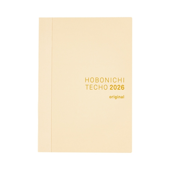 Hobonichi Techo Original Book 2026 Agenda A6 Giornaliera