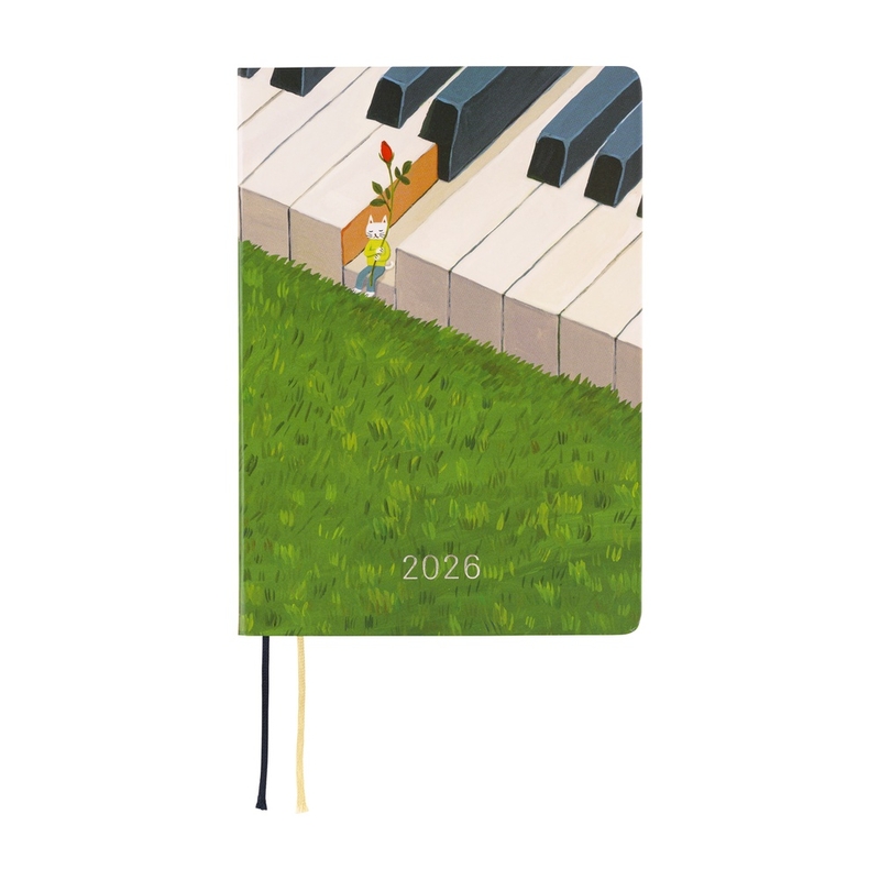 Hobonichi Hobonichi Hon A6 2026 Hiroko Kubota: Waiting on the Chord Hobonichi Hobonichi Hon A6 2026 Hiroko Kubota: Waiting on the Chord