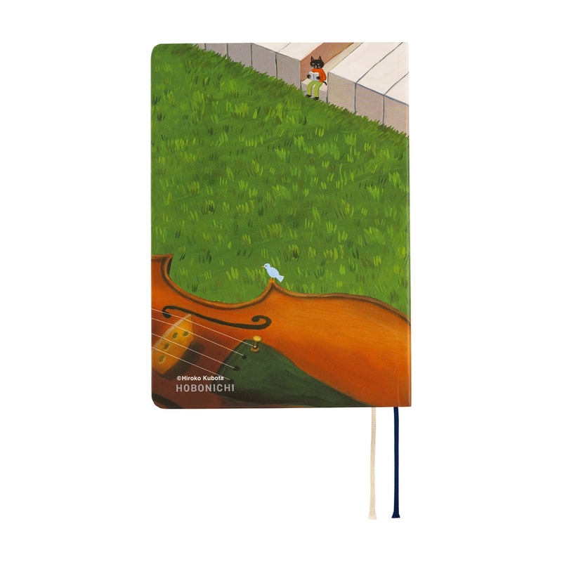 Hobonichi Hobonichi Hon A6 Hiroko Kubota: Waiting on the Chord Agenda 2026 Giornaliera