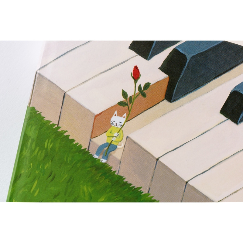 Hobonichi Hobonichi Hon A6 Hiroko Kubota: Waiting on the Chord Agenda 2026 Giornaliera
