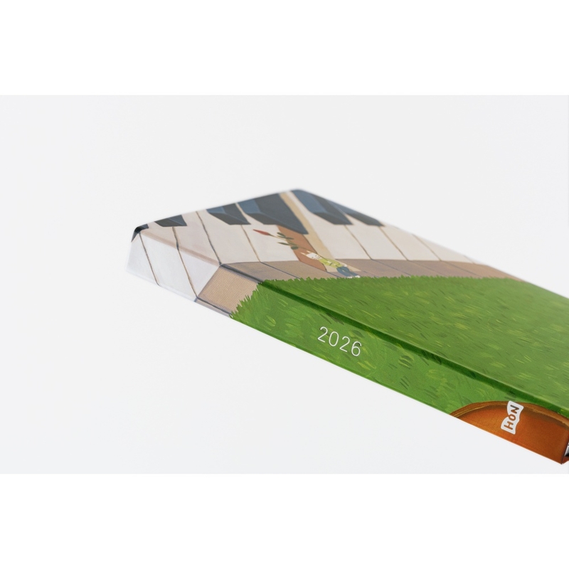 Hobonichi Hobonichi Hon A6 Hiroko Kubota: Waiting on the Chord Agenda 2026 Giornaliera