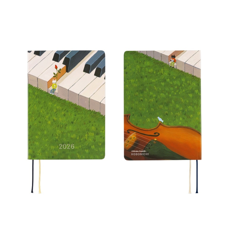 Hobonichi Hobonichi Hon A6 2026 Hiroko Kubota: Waiting on the Chord