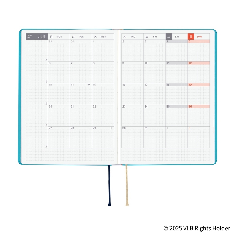 Hobonichi Hobonichi Hon A6 2026 Virginia Lee Burton: The Little House