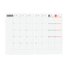 Hobonichi Hobonichi Hon A6 2026 Paper Series: Black Gingham