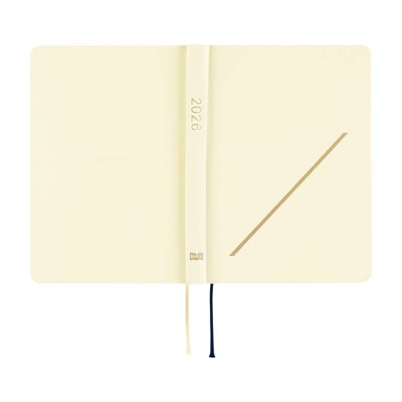 Hobonichi Hobonichi Hon A6 2026 Slash (Ivory)