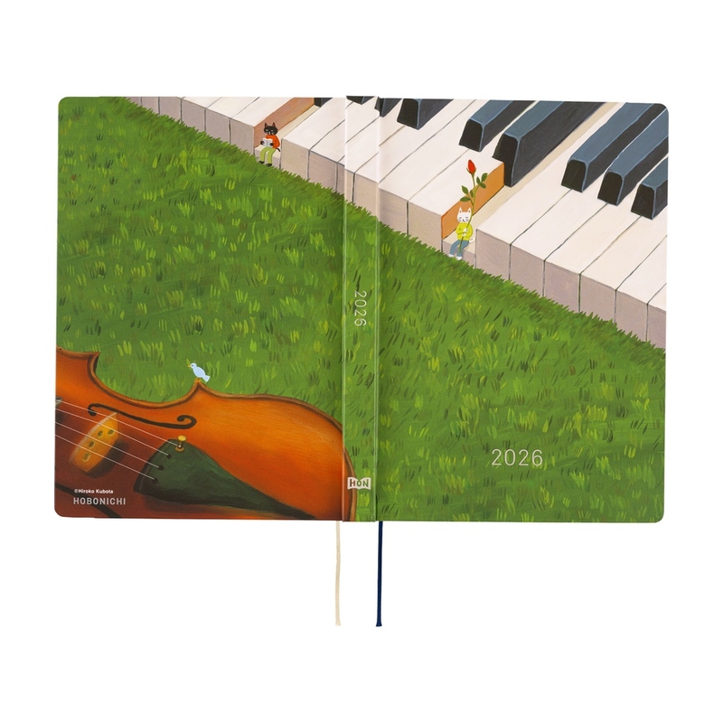 Hobonichi Hobonichi Hon A5 2026 Hiroko Kubota: Waiting on the Chord