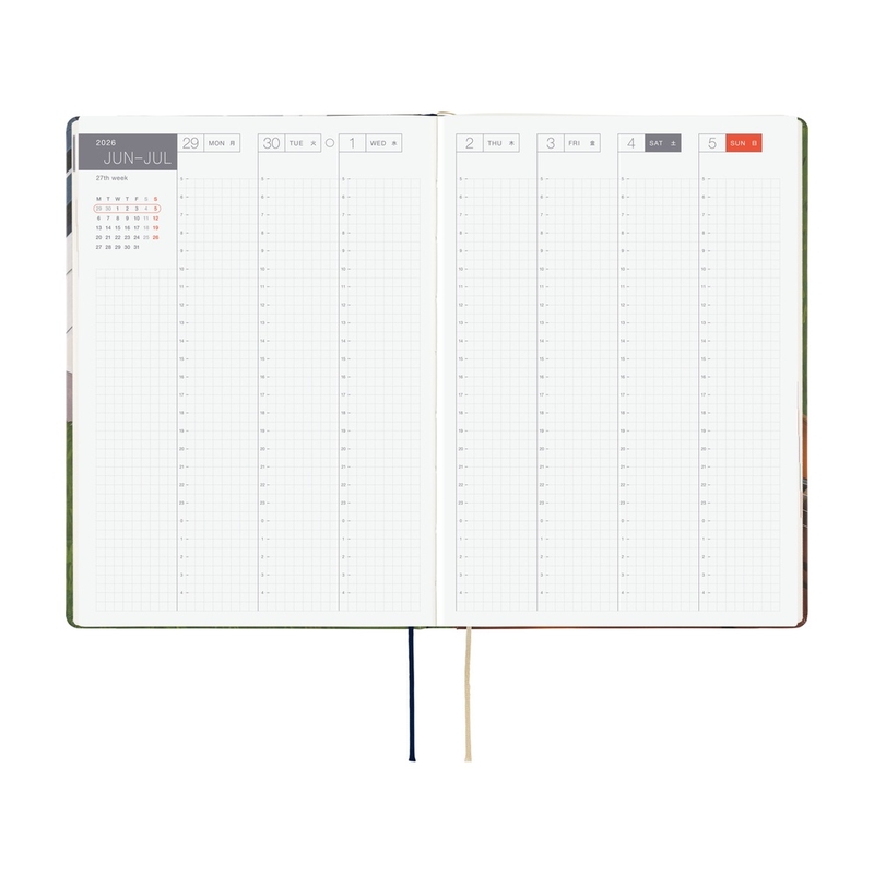 Hobonichi Hobonichi Hon A5 2026 Hiroko Kubota: Waiting on the Chord