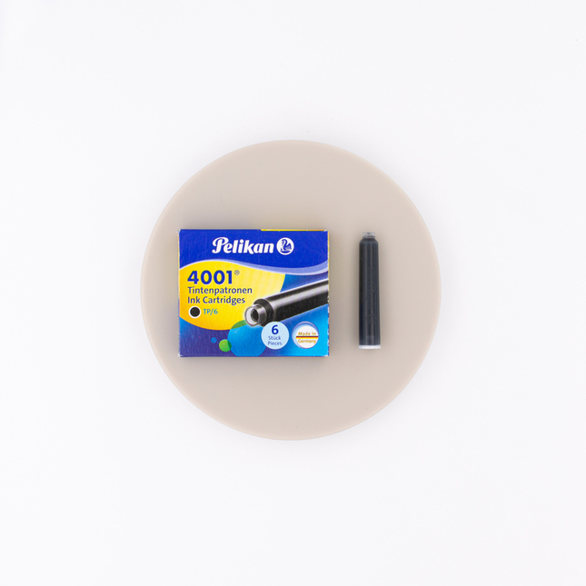 Pelikan 4001 Nero Brillante 6 Cartucce