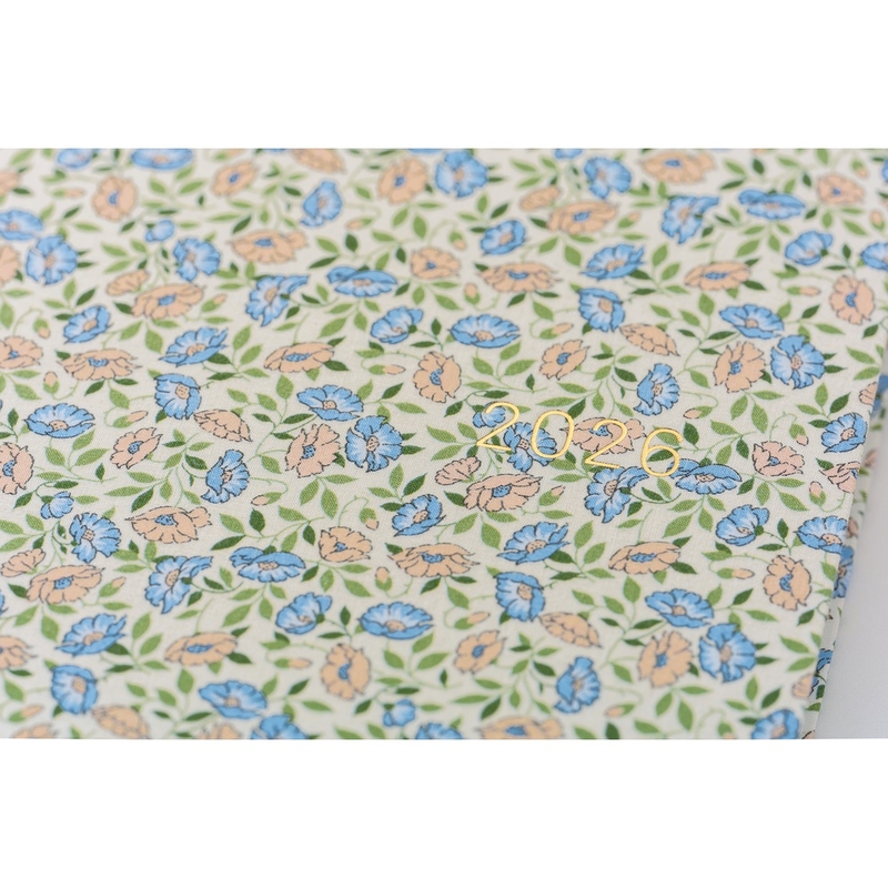 Hobonichi Hobonichi Hon A5 2026 Liberty Fabrics: Sasha Kiora