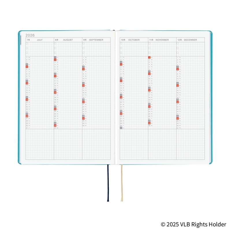 Hobonichi Hobonichi Hon A5 2026 Virginia Lee Burton: The Little House