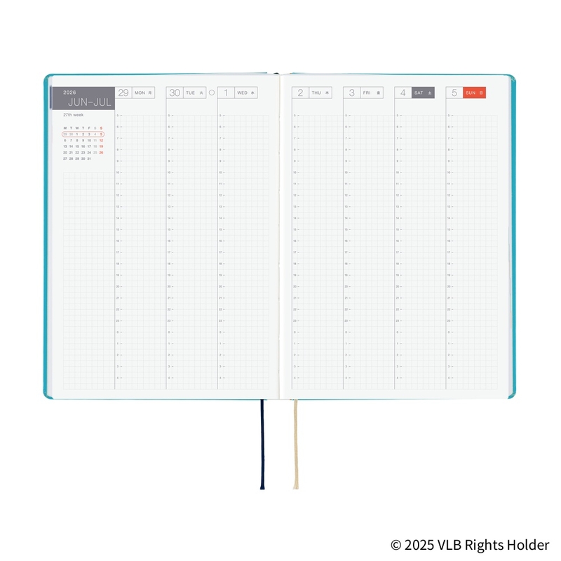 Hobonichi Hobonichi Hon A5 2026 Virginia Lee Burton: The Little House