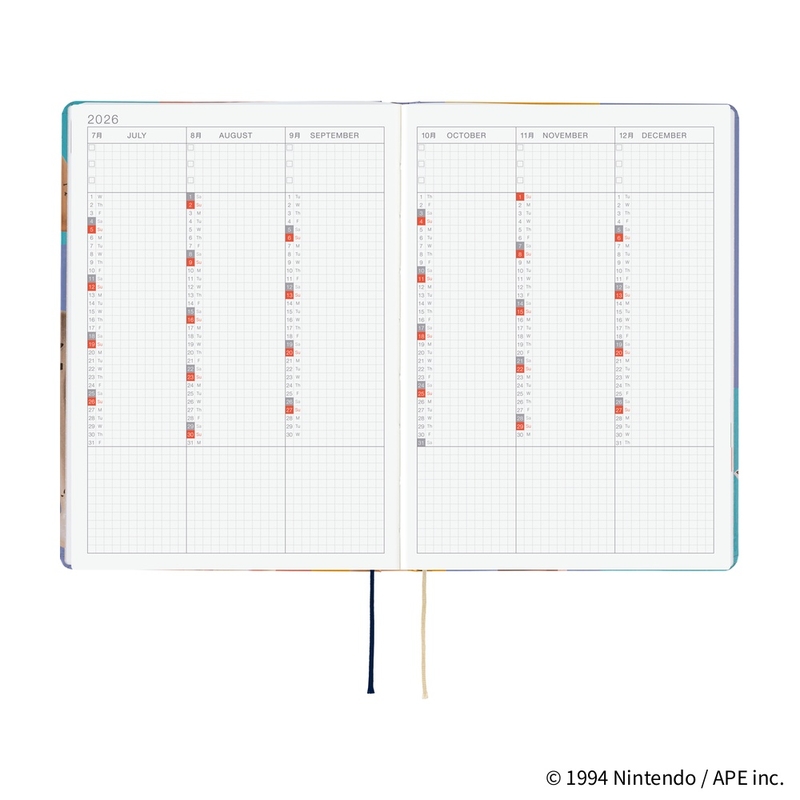 Hobonichi Hobonichi Hon A5 2026 MOTHER: Clay Figurines