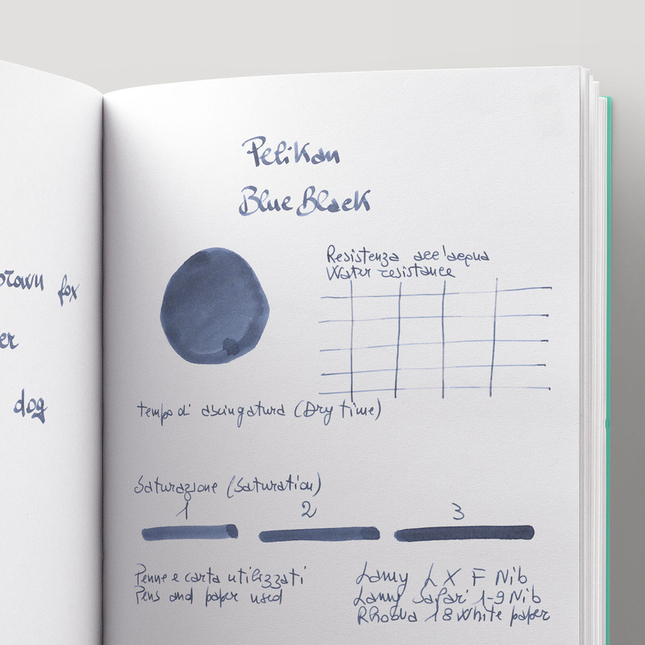 Pelikan 4001 Blu Nero 6 Cartucce