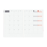 Hobonichi Hobonichi Hon A5 2026 Paper Series: Black Gingham