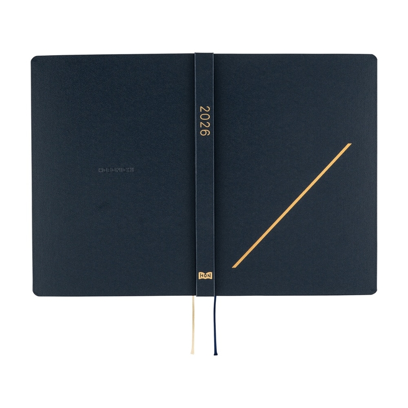 Hobonichi Hobonichi Hon A5 2026 Slash (Navy)