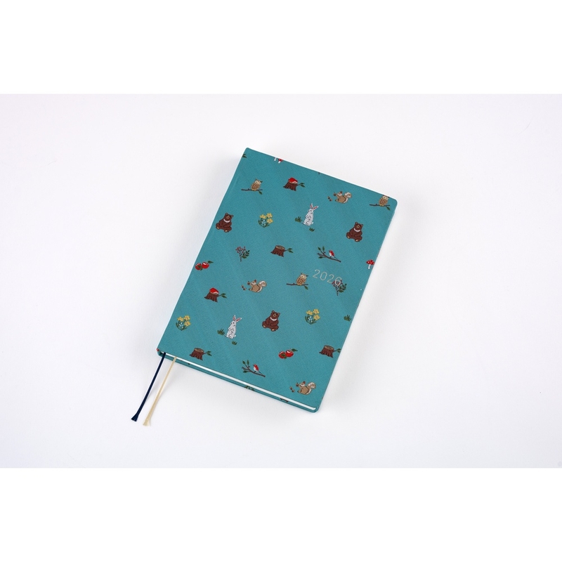 Hobonichi Hobonichi Hon A5 2026 Bow & Tie: In the Forest