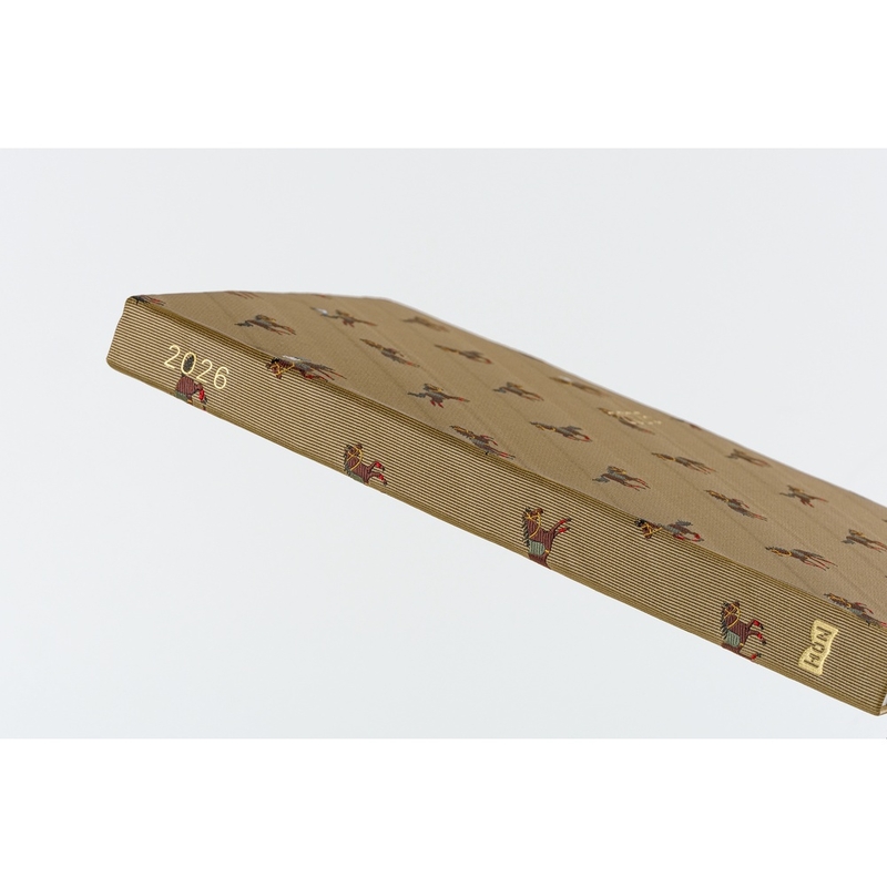 Hobonichi Hobonichi Hon A5 2026 Bow & Tie: Galloping Horses