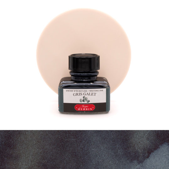 Herbin Gris Galet Ink Bottle 30 ml