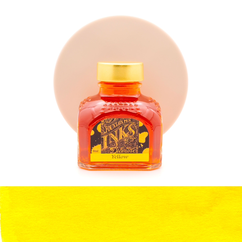 Diamine Diamine Yellow Ink Bottle 80 ml