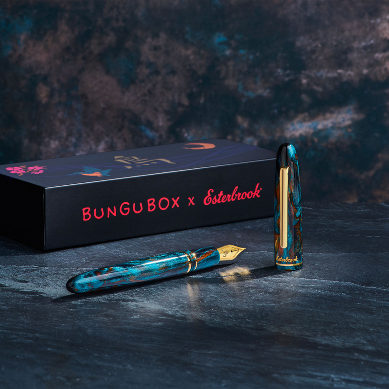Esterbrook Esterbrook x Bungubox Estie Penna Stilografica Kingfisher Esterbrook Esterbrook x Bungubox Estie Penna Stilografica Kingfisher