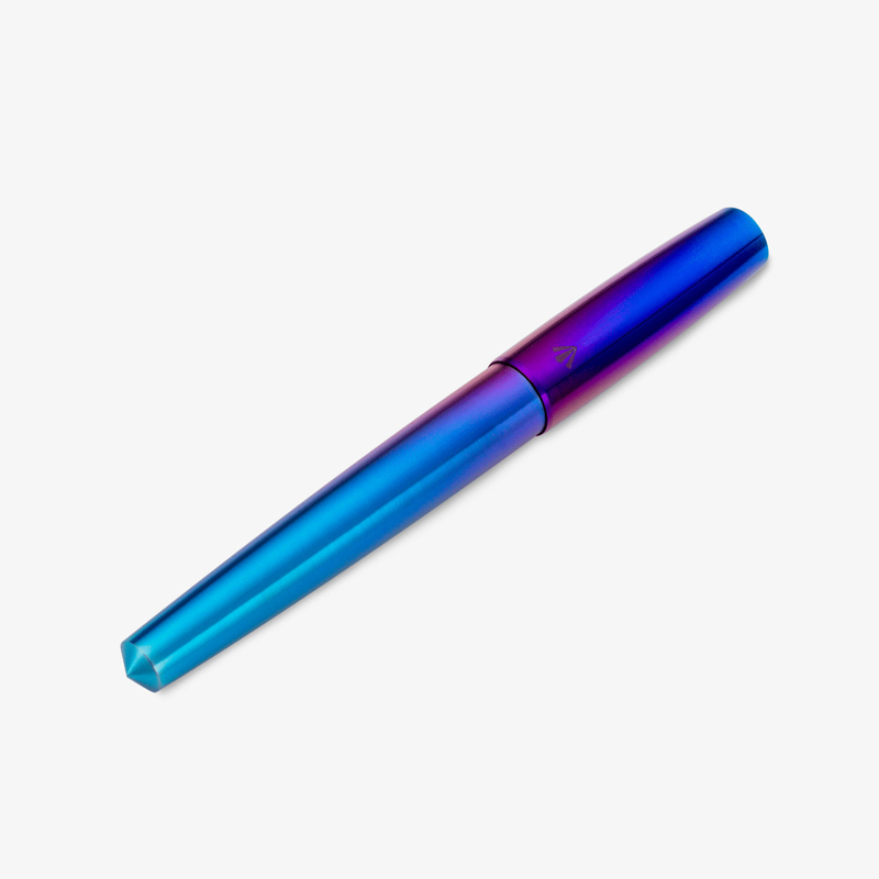 Gravitas Gravitas Sentry Fountain Pen Raw Grade 5 Titanium TiSiNx