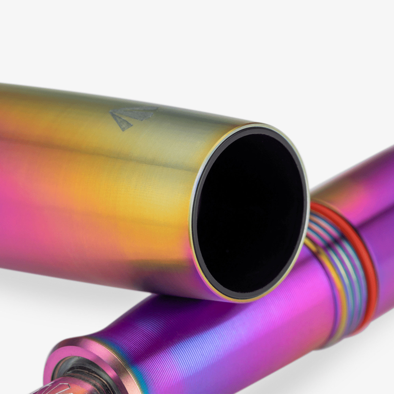 Gravitas Gravitas Pocket Fountain Pen Grade 5 Titanium Rainbow Skittle PVD