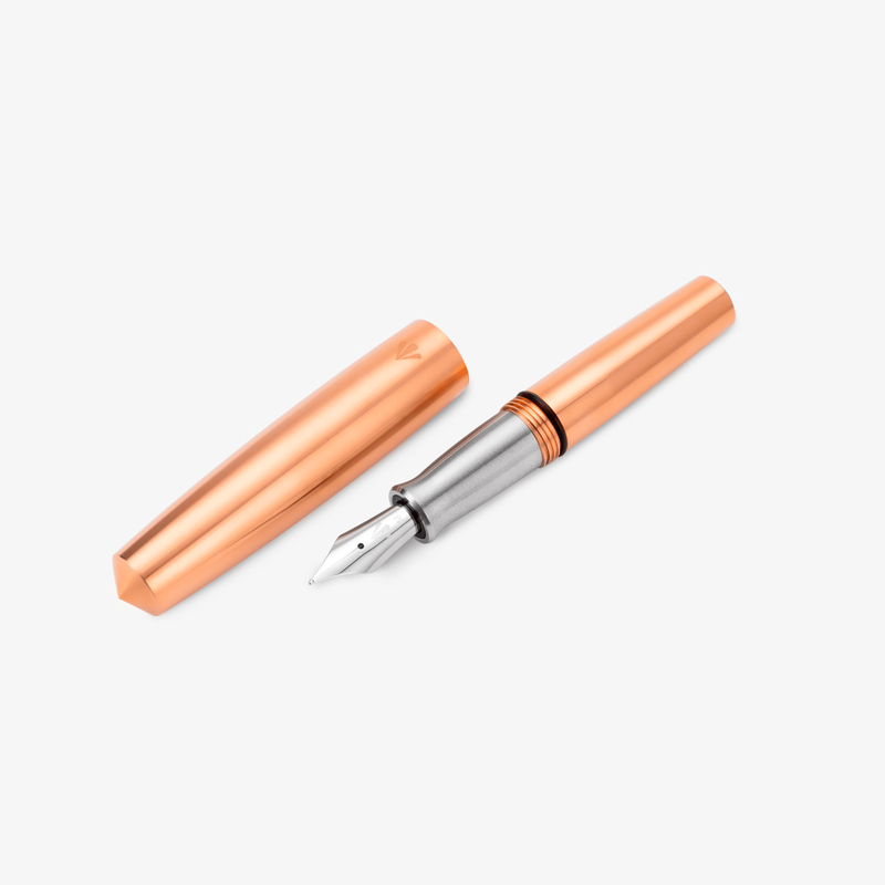 Gravitas Gravitas Pocket Fountain Pen Raw Copper Gravitas Gravitas Pocket Fountain Pen Raw Copper