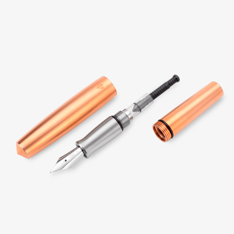 Gravitas Gravitas Pocket Fountain Pen Raw Copper