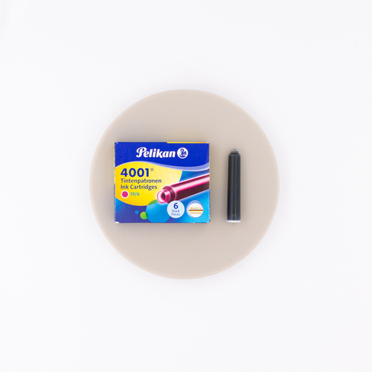 Pelikan 4001 Rosa 6 Cartucce