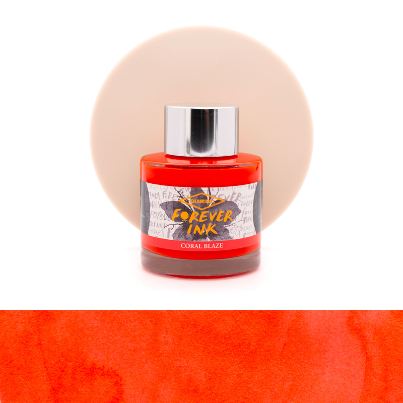 Diamine Diamine Forever Ink Coral Blaze Ink Bottle 50 ml