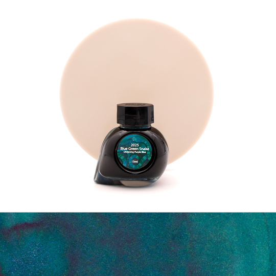 Colorverse 2025 Blue Green Snake Glistening Purple Blue Inchiostro 15 ml