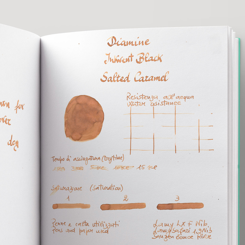 Diamine Diamine Inkvent Salted Caramel Ink Bottle 50 ml Black Edition Shimmer