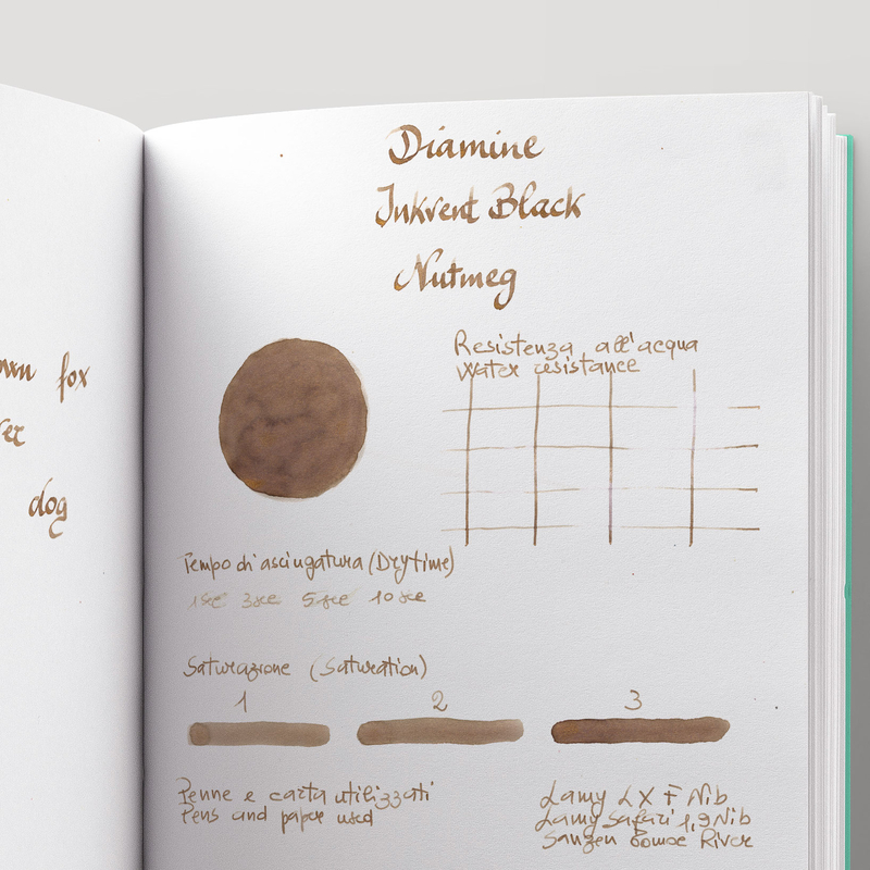 Diamine Diamine Inkvent Nutmeg Ink Bottle 50 ml Black Edition Shimmer