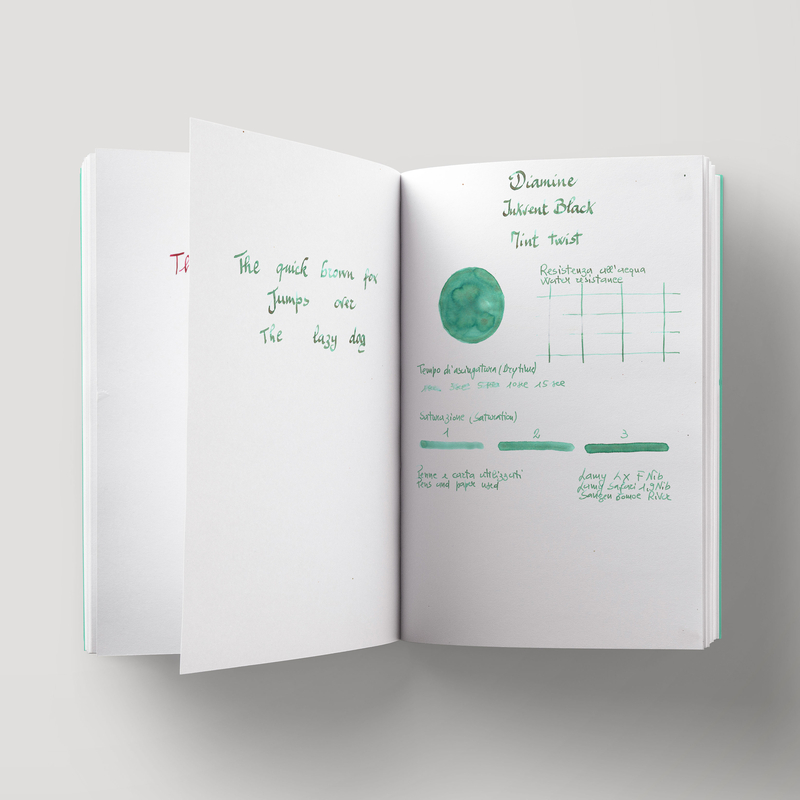 Diamine Diamine Inkvent Mint Twist Inchiostro 50 ml Black Edition Chameleon