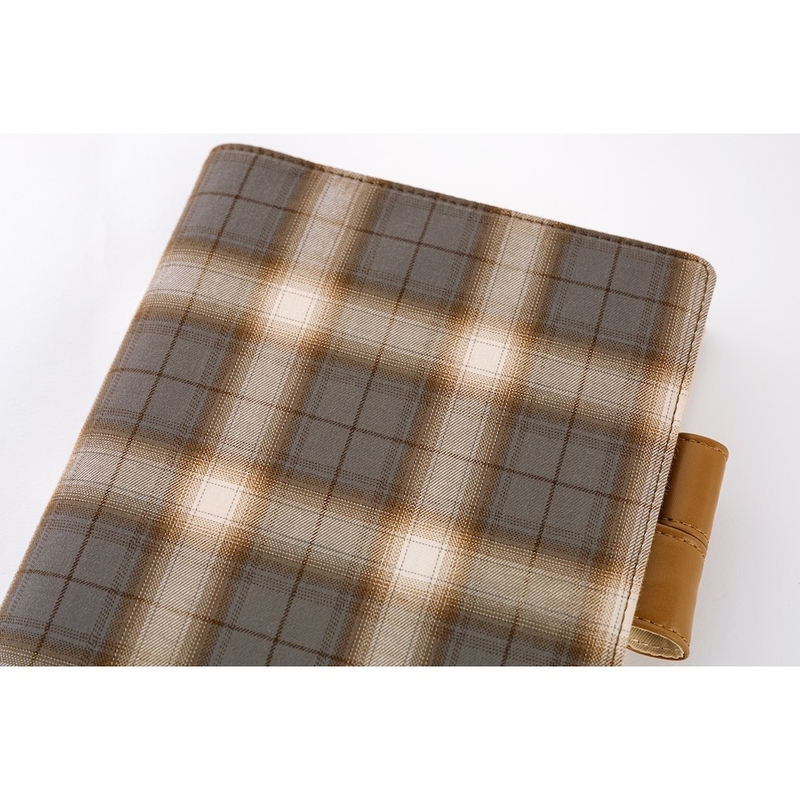 Hobonichi Hobonichi Shirt Fabric: Foggy Plaid A5 [Cover Only]