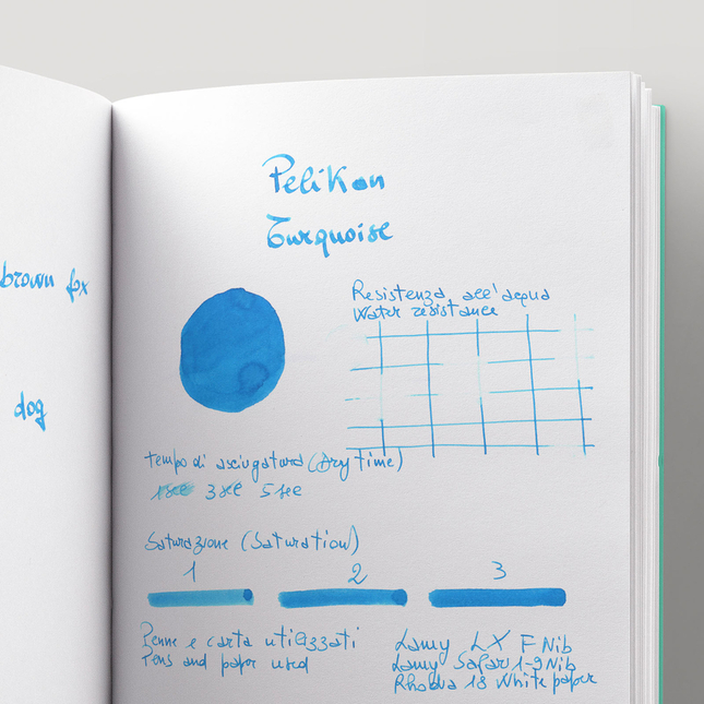 Pelikan 4001 Turquoise 6 Ink Cartridges